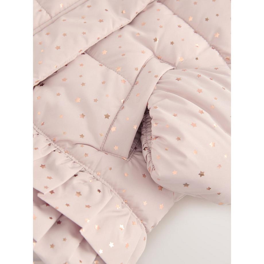 Next Doudoune Imprimé Étoiles avec Ourlet Volanté  