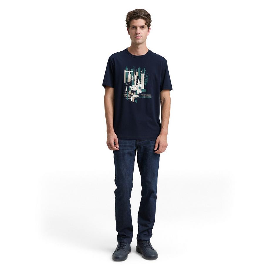 TOM TAILOR T-Shirt Stampa Grafica  