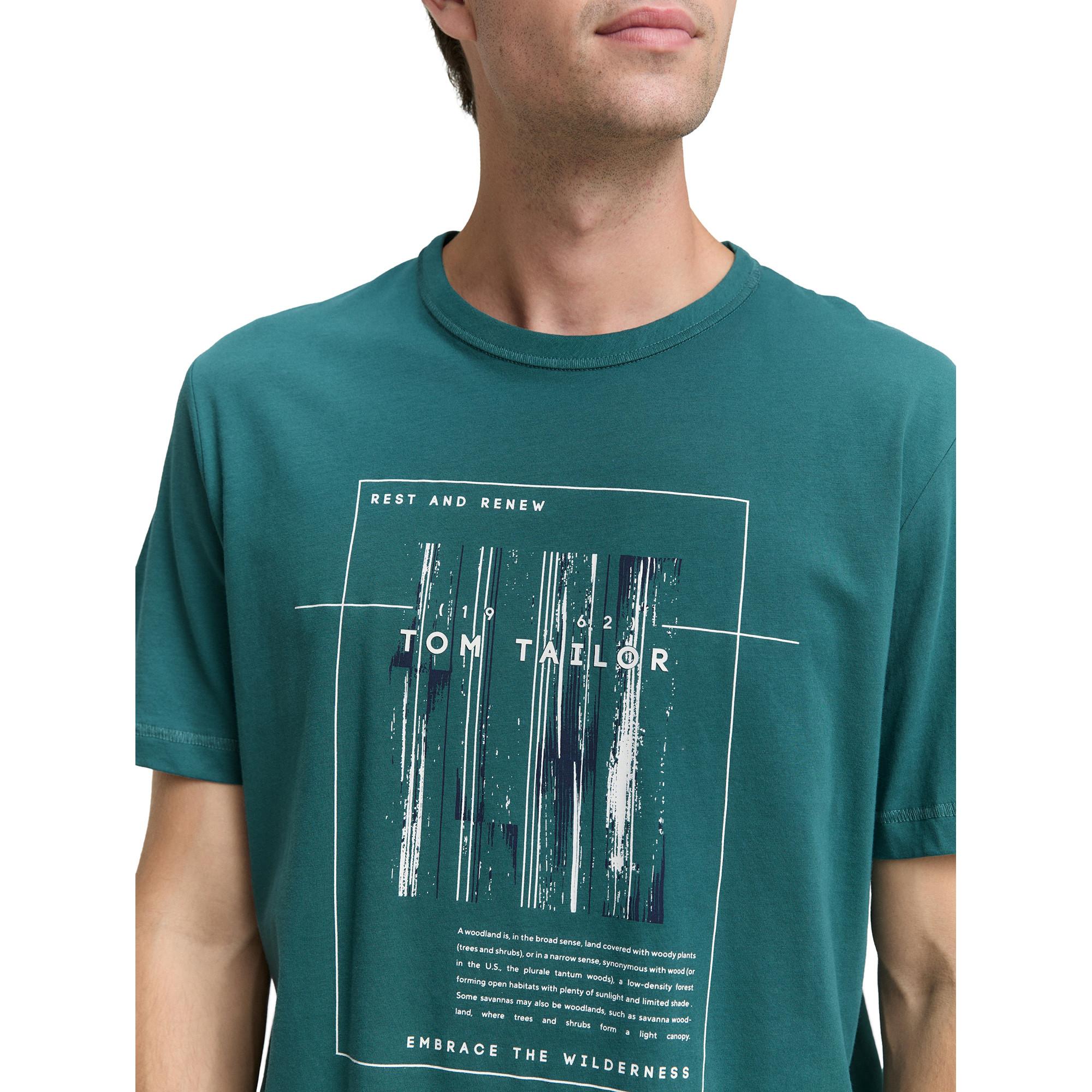 TOM TAILOR T-Shirt Grafikdruck  