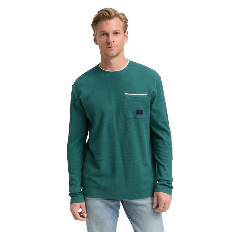 TOM TAILOR Chemise Manches Longues  