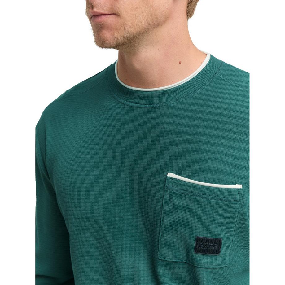 TOM TAILOR Chemise Manches Longues  