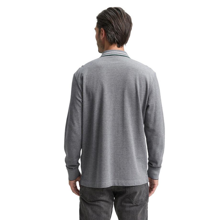 TOM TAILOR Langarm Polohemd  