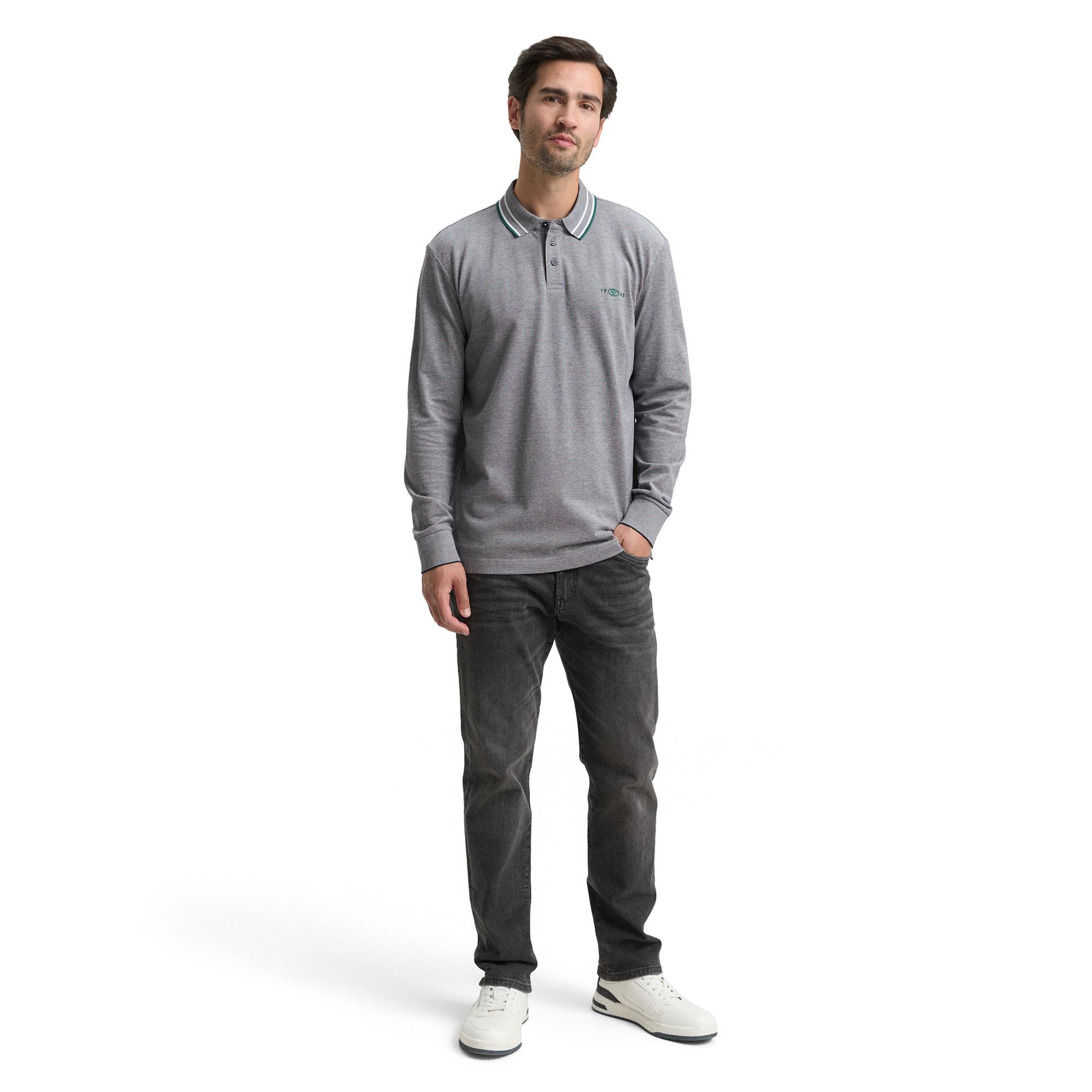 TOM TAILOR Polo Camicia Maniche Lunghe  