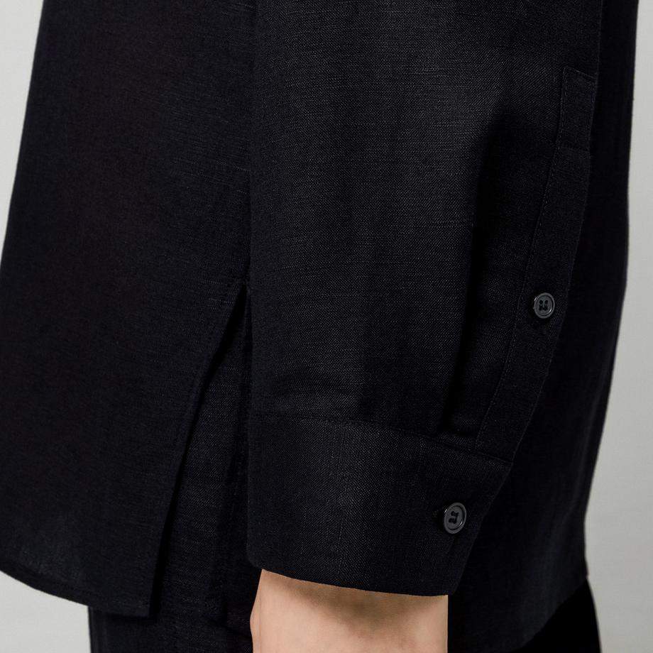 Manor Woman Chemisier à manches longues avec poche poitrine  