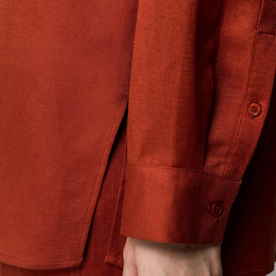 Manor Woman Chemisier à manches longues avec poche poitrine  