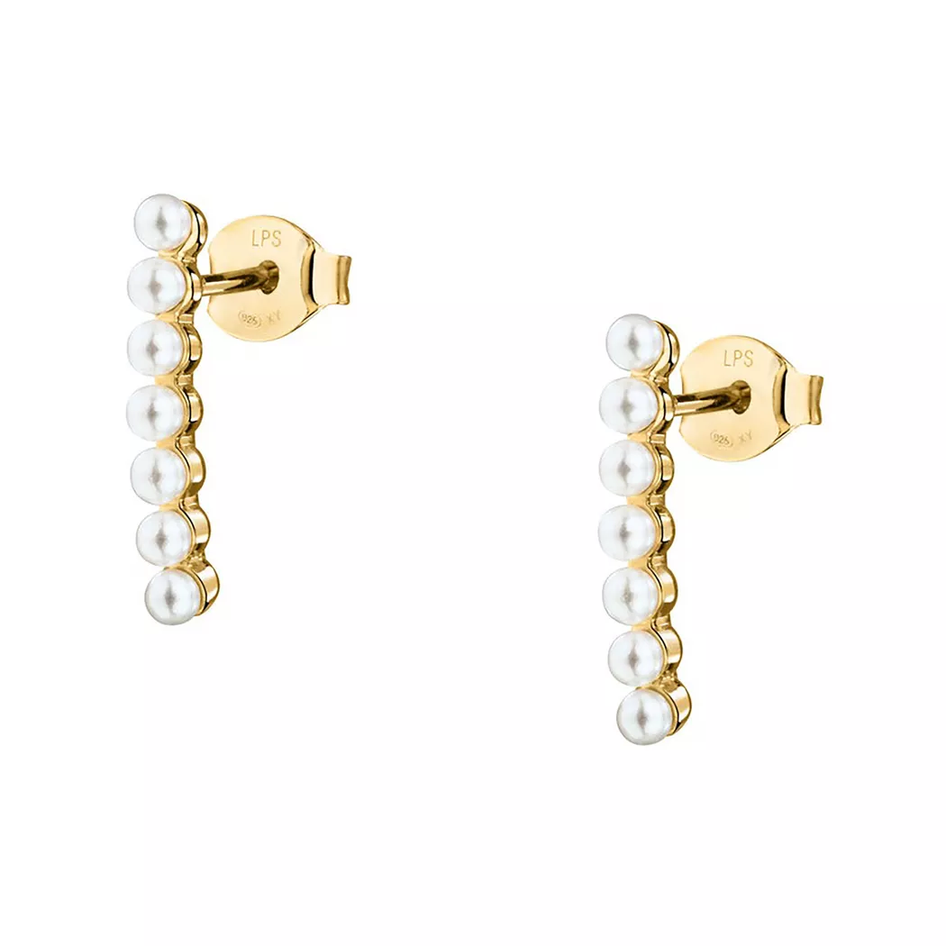 La Petite Story - Ohrstecker, Emily In Paris, One Size, Goldfarben