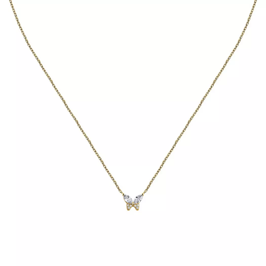 La Petite Story - Halskette, Emily In Paris, 40.5CM, Goldfarben