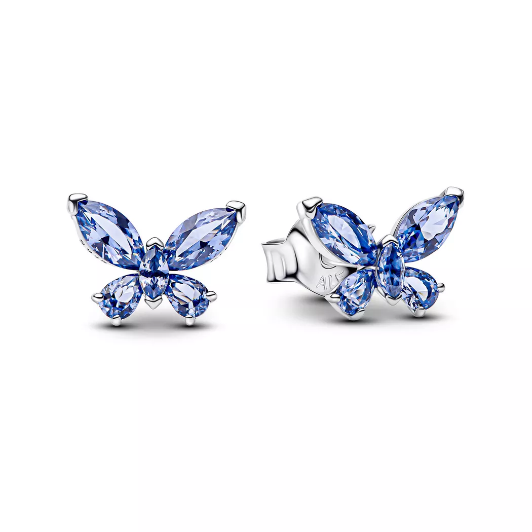 Pandora - Ohrstecker,  Timeless, One Size, Silber 7