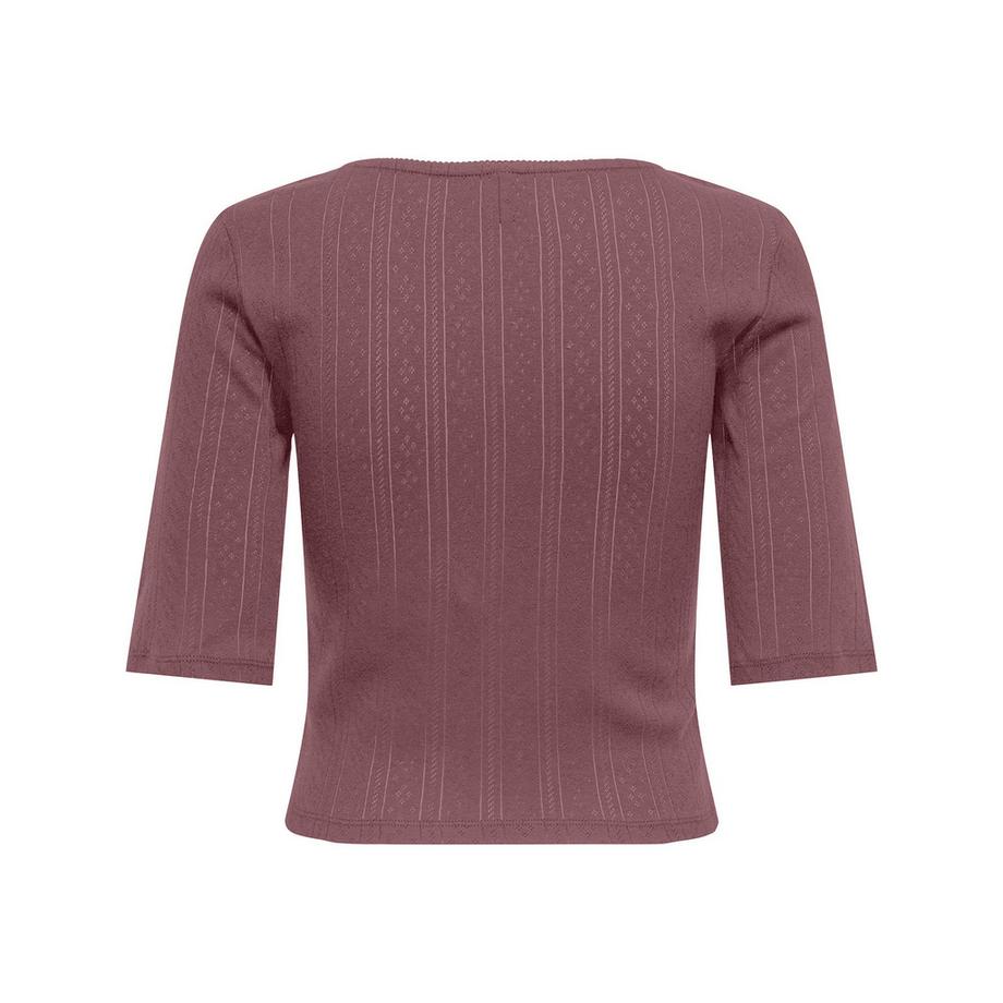 ONLY Sassy Carré Ausschnitt Halbarm Top  