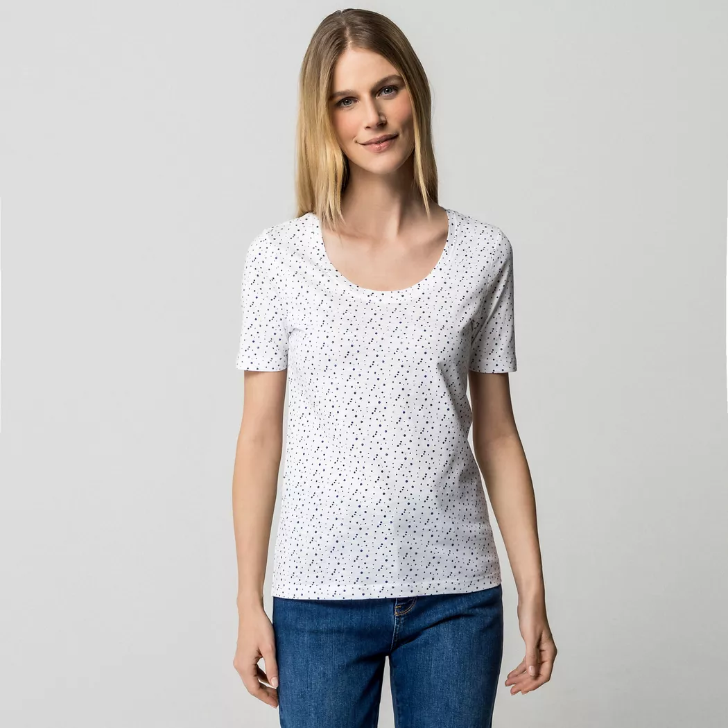 Manor Woman - T-Shirt, für Damen, Weiss, Größe L 3