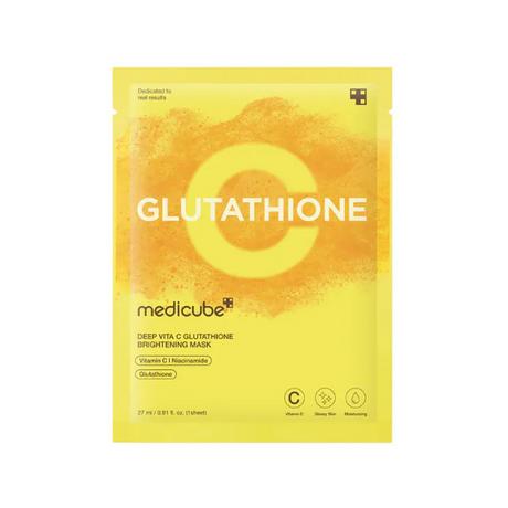 Medicube  Deep Vita C Glutathione Brightening Mask 