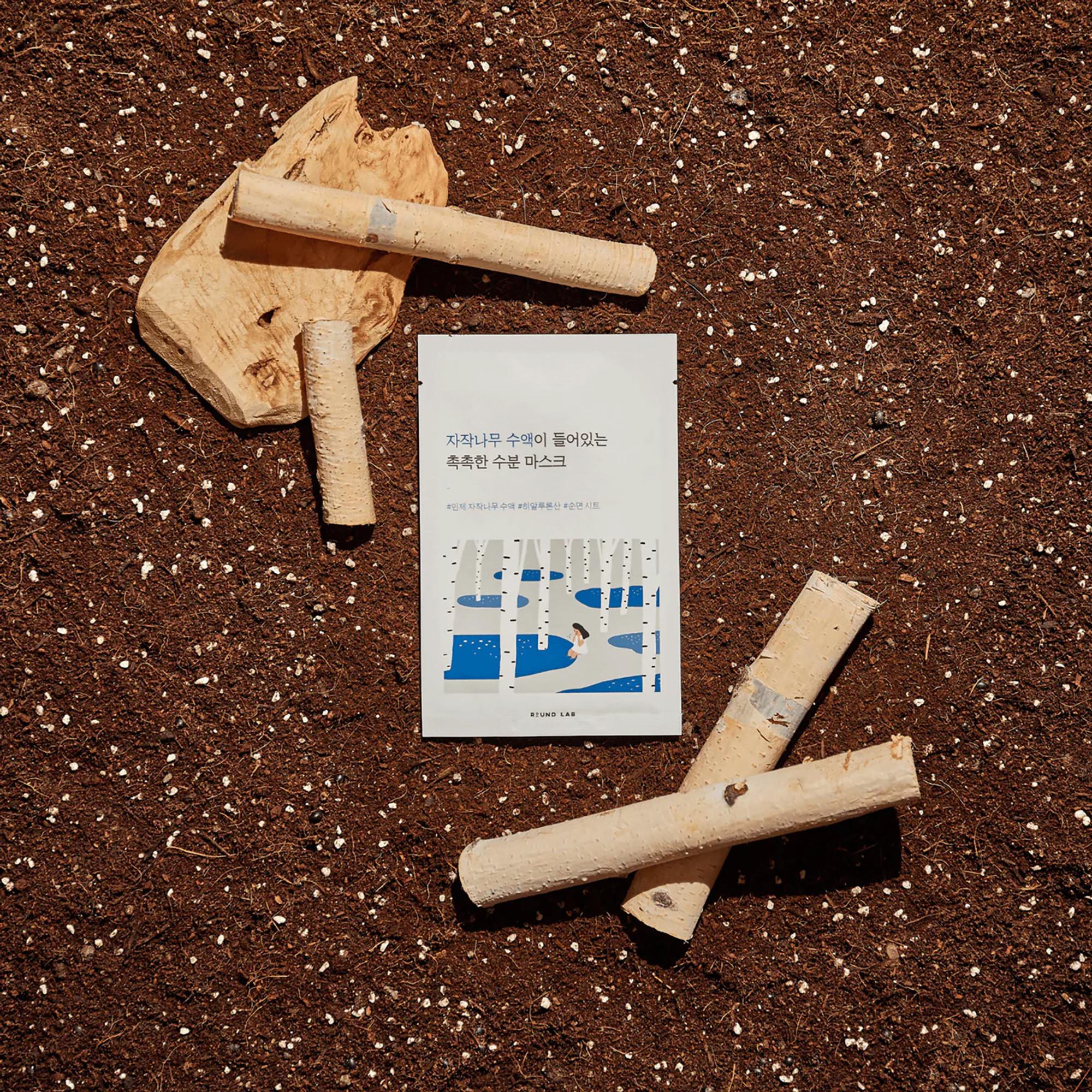 Round Lab  Birch Juice Moisturizing Mask 