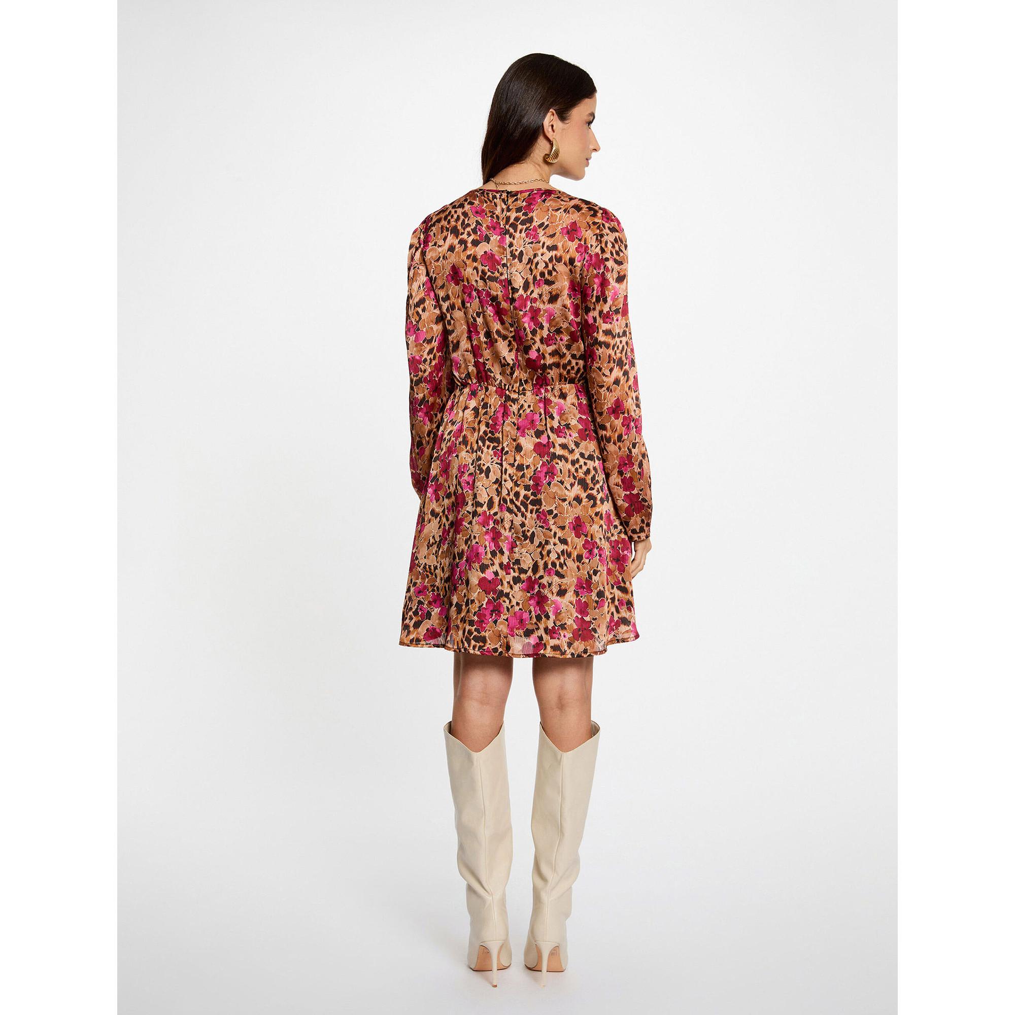 MORGAN Kurzes Plisseekleid  