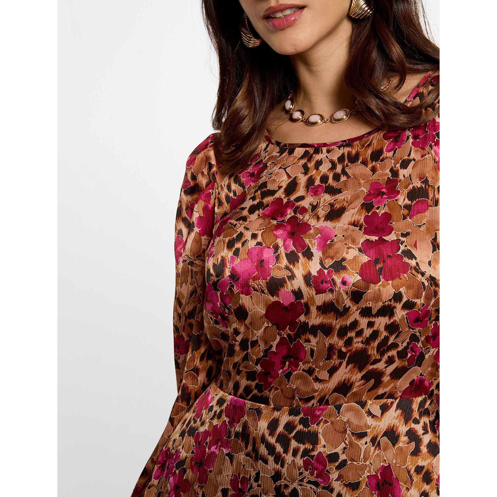 MORGAN Kurzes Plisseekleid  