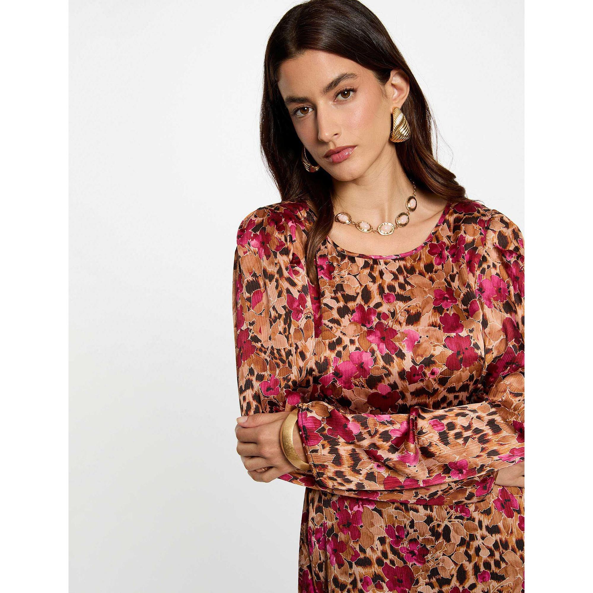 MORGAN Kurzes Plisseekleid  