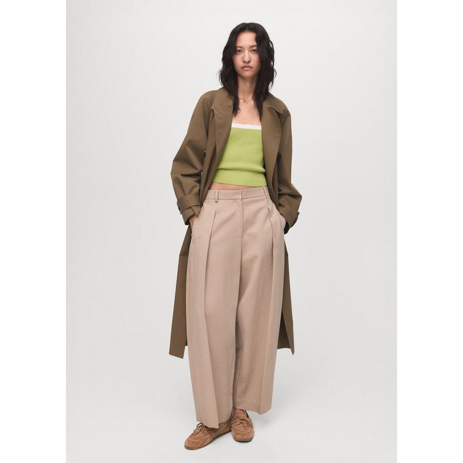 MANGO MOJI Top Tricot Encolure Carrée  