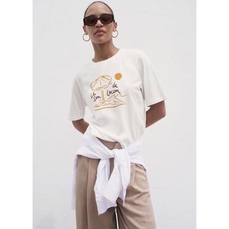 MANGO ETE W Graphic Print T-Shirt  