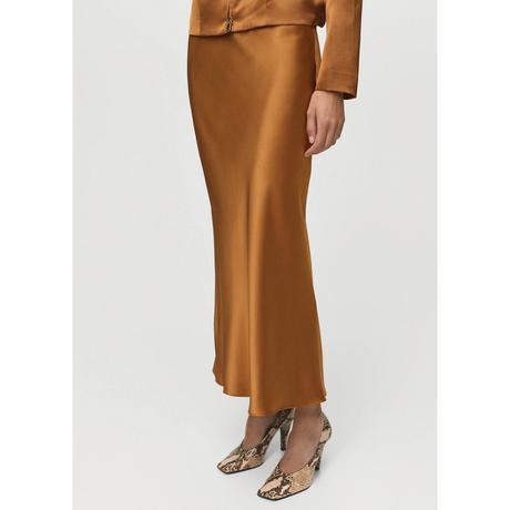 MANGO MIA Satin Maxirock  