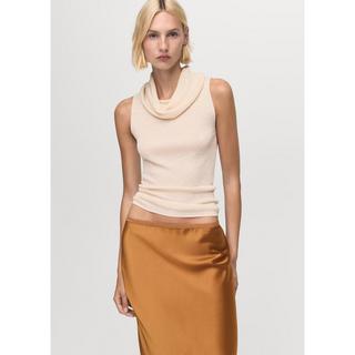 MANGO MIA Satin Maxirock  