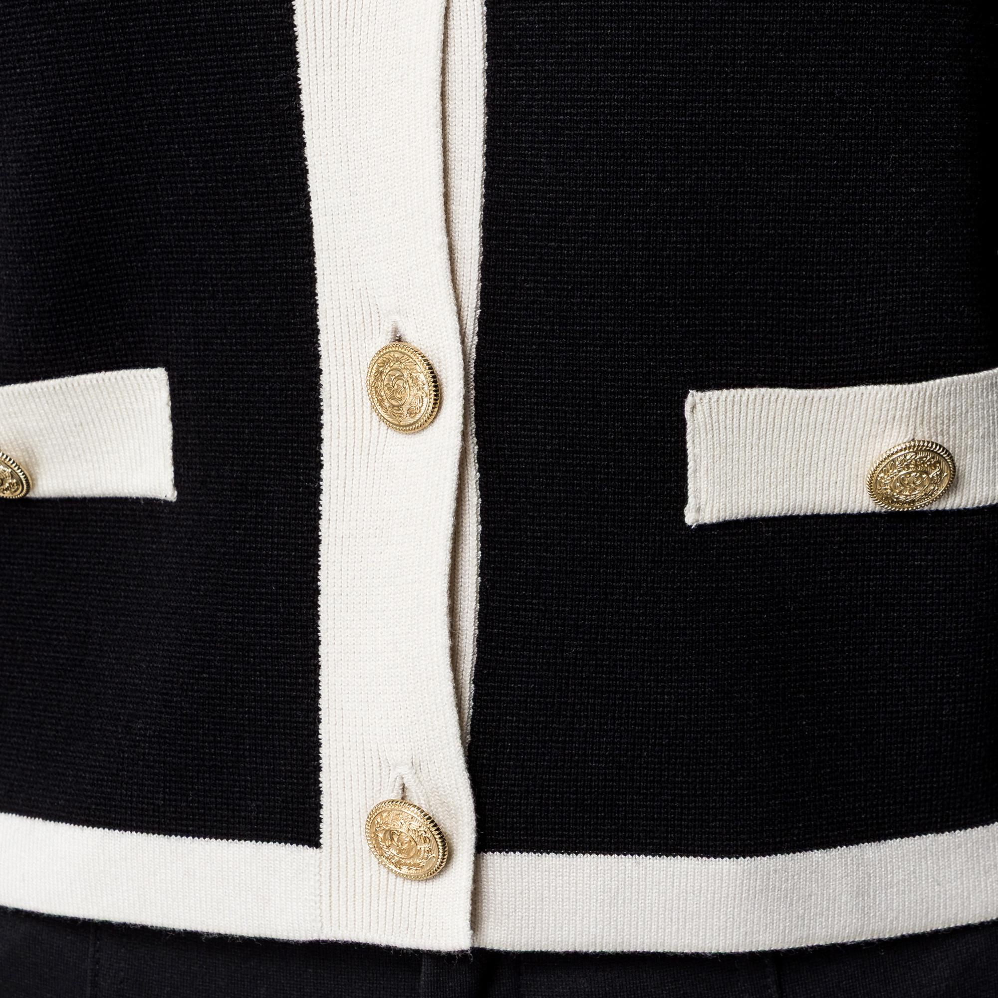 MANGO PIA Cardigan con Bordo a Contrasto  