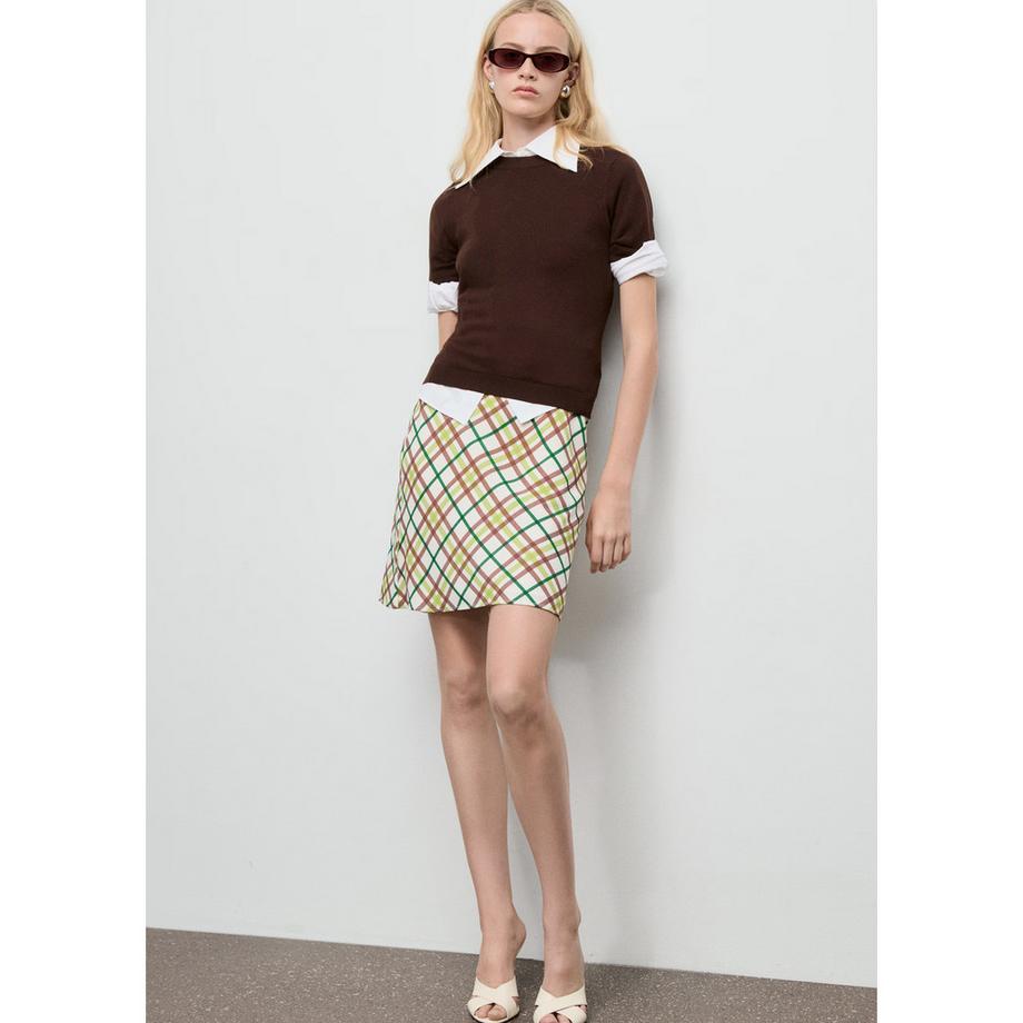 MANGO CUTIE Gonna Mini Quadri  