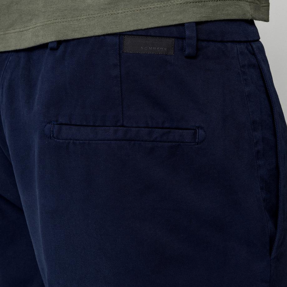 BONHEUR Pantalon en Tissu Homme  