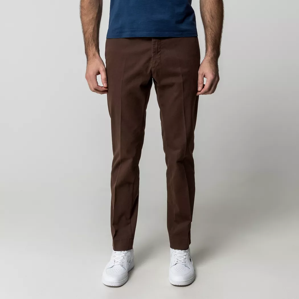 BONHEUR - Hose, für Herren, Dunkelbraun, Größe 34