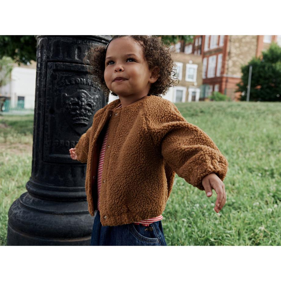 Next Veste Bomber Teddy  