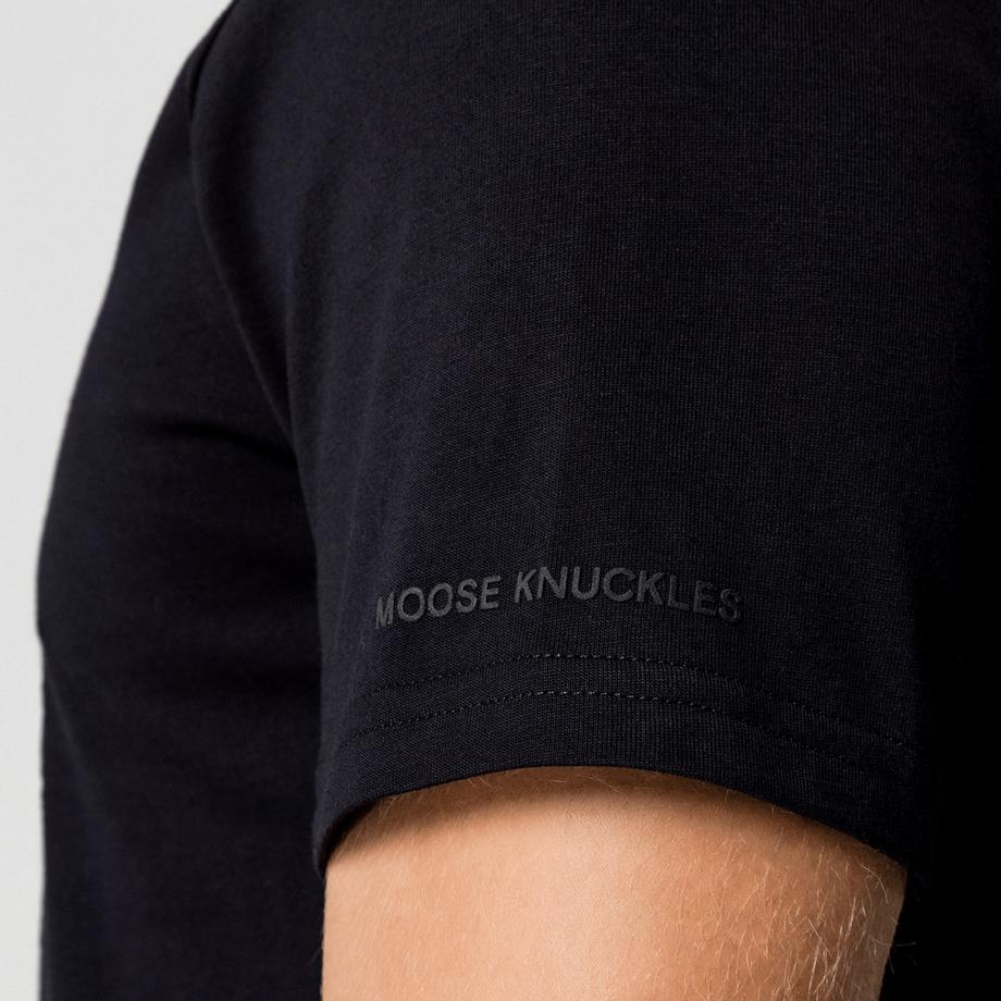 MOOSE KNUCKLES Chamblee Leaf T-Shirt  