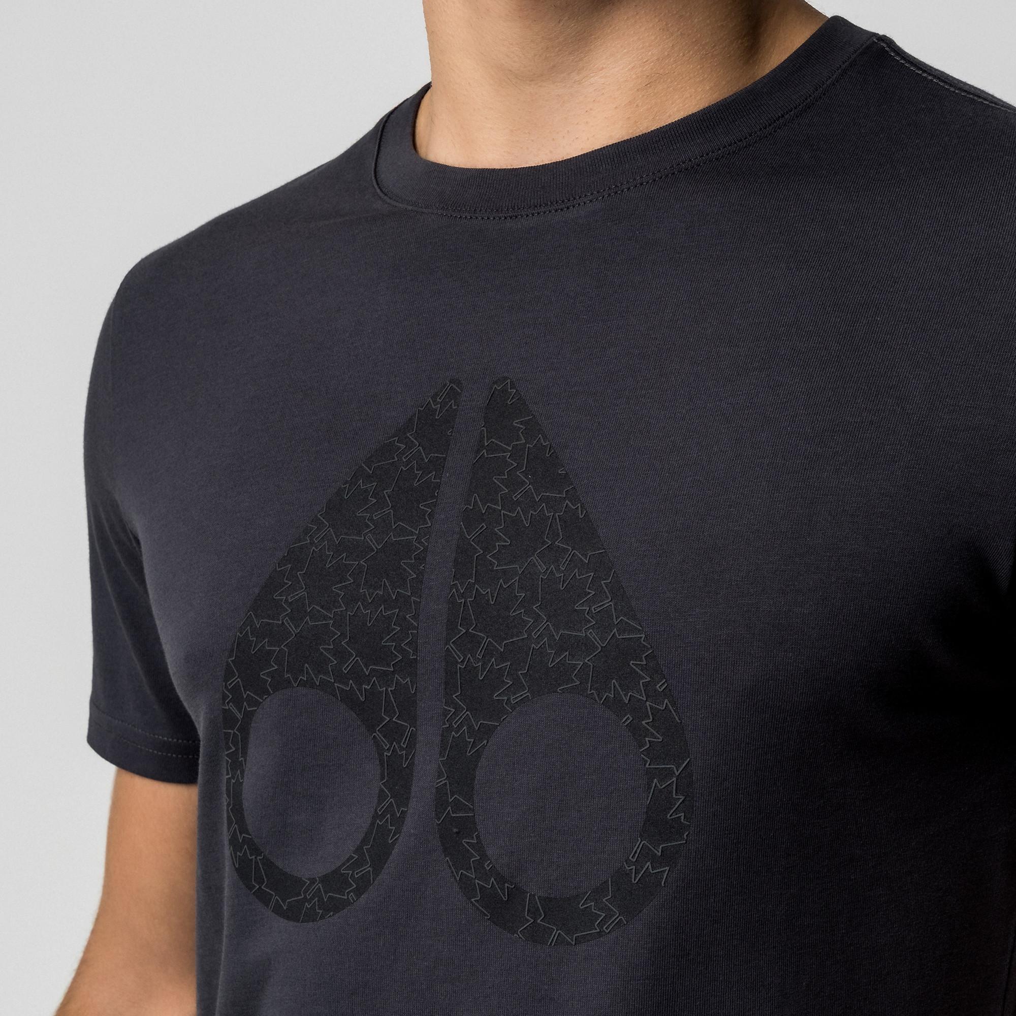 MOOSE KNUCKLES Chamblee Leaf T-Shirt  