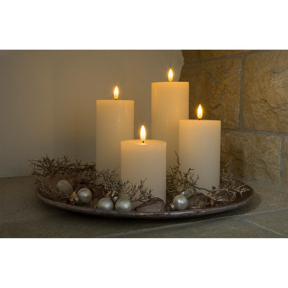 STT Bougie cylindrique à LED Candle Set 