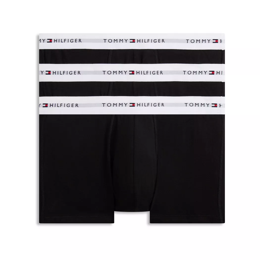 Tommy Hilfiger Boxers Um0um03890 Trunk 3 Unités Arm Grn / Prp Navy / Nov Grn L Homme