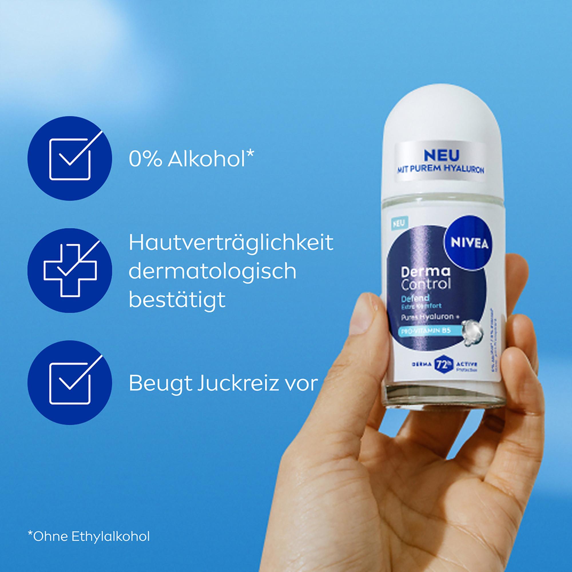 NIVEA  Déo Roll-on Derma Control Defend Female 