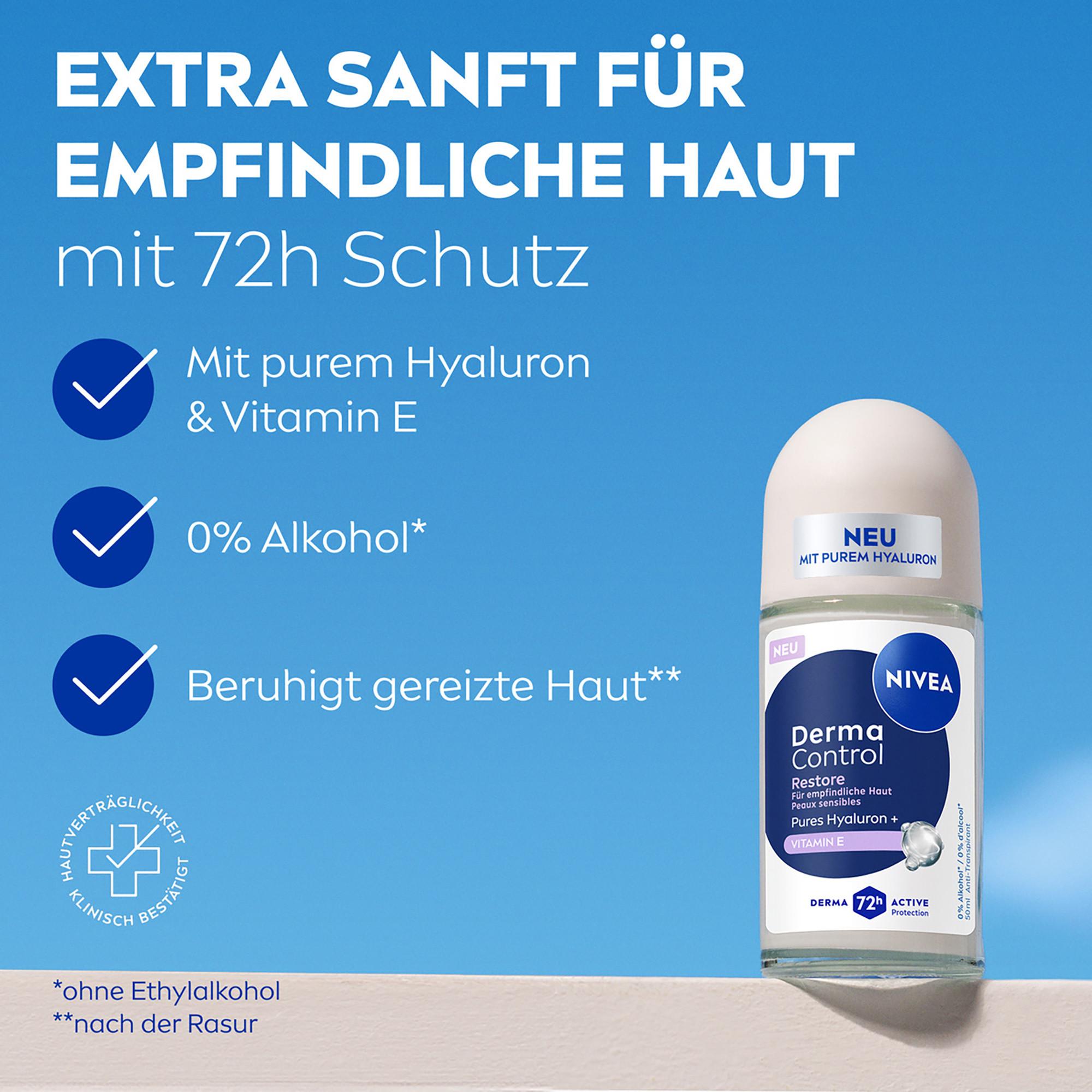 NIVEA  Déo Roll-on Derma Control Restore  Female 