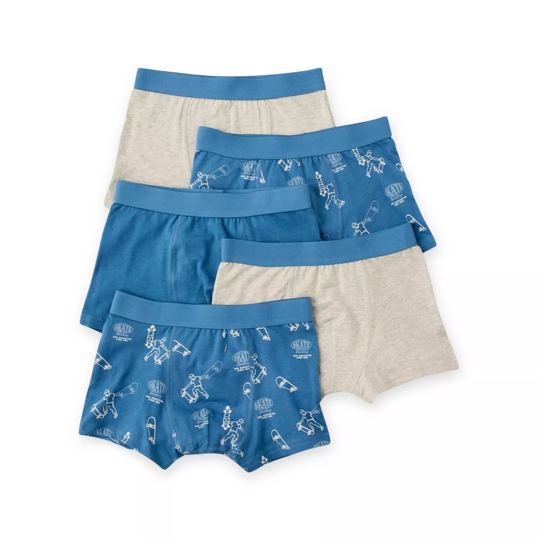 Tape à l'oeil - Boxershorts, 10A, Taubenblau
