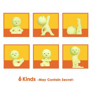 Smiski Beauty  Yoga Series Figure, Pacchetto sorpresa 