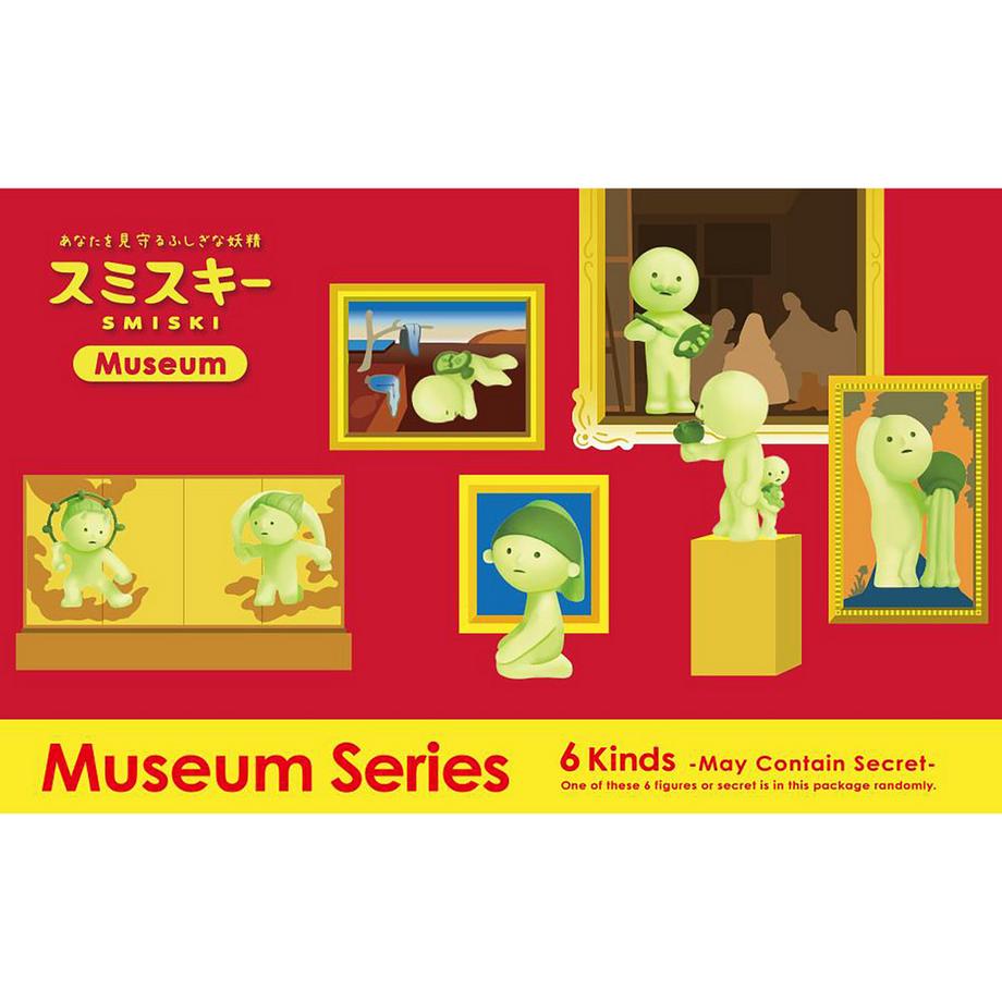 Smiski Beauty  Museum Series Figure, Pack surprise 