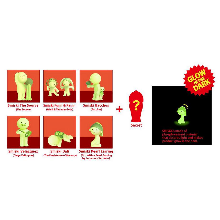 Smiski Beauty  Museum Series Figure, Pack surprise 