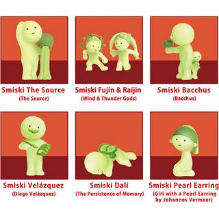 Smiski Beauty  Museum Series Figure, Pack surprise 