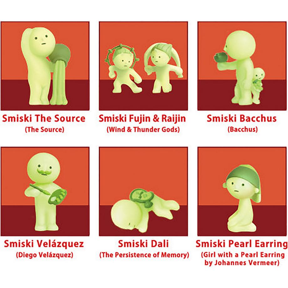 Smiski Beauty  Museum Series Figure, Pack surprise 