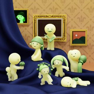 Smiski Beauty  Museum Series Figure, Pack surprise 