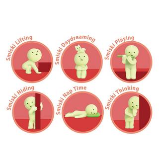 Smiski Beauty  Living Series Figure, Pack surprise 