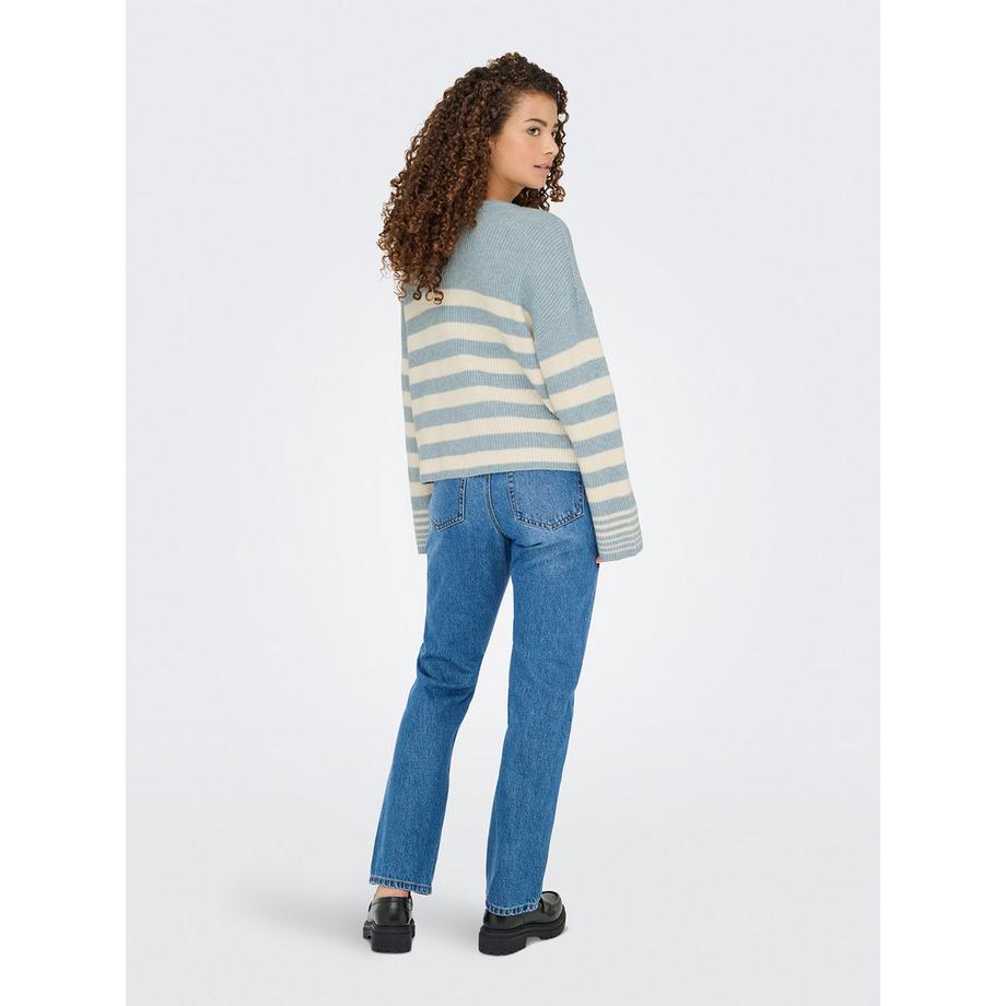 ONLY Gestreifter Rundhals Pullover  