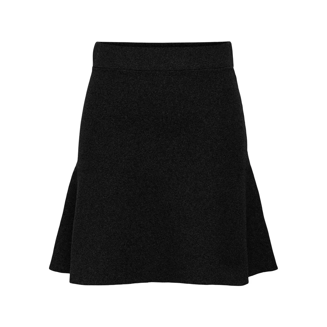 Jupes courtes Only ONLLENI FAUX LEATHER SLIT SKIRT PNT Noir EU S,EU M,EU L,EU XL,EU XS femmes