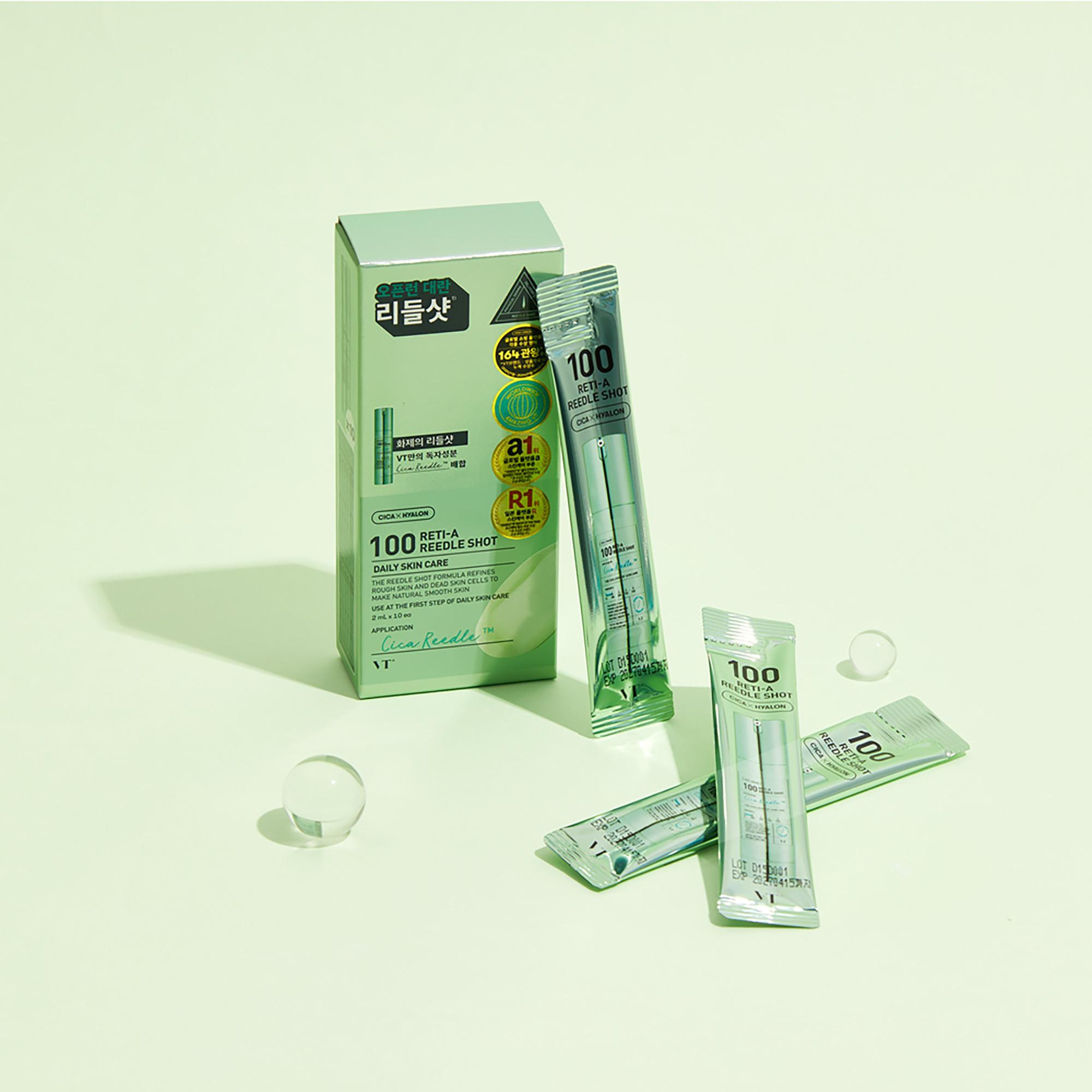 VT Cosmetics  Reti-A Reedle Shot 100 Stick Pouch 