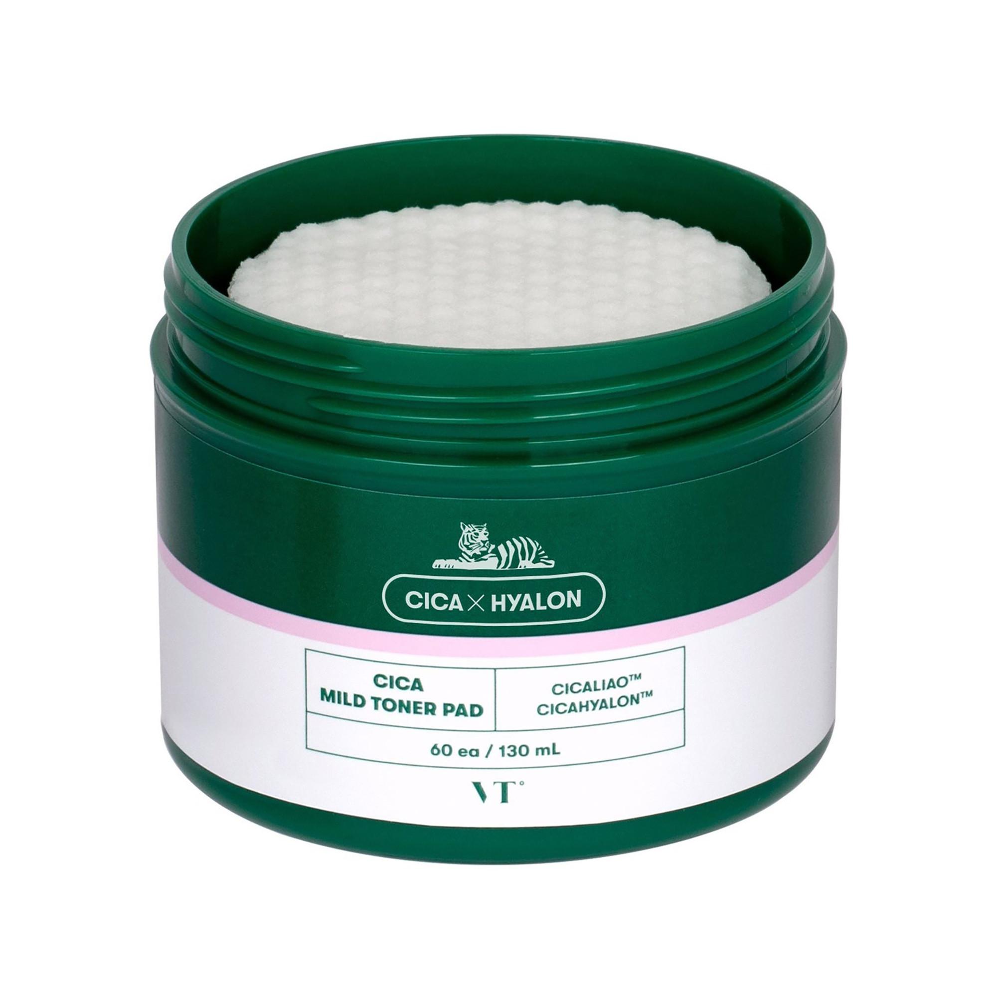 VT Cosmetics  Cica Mild Toner Pads 