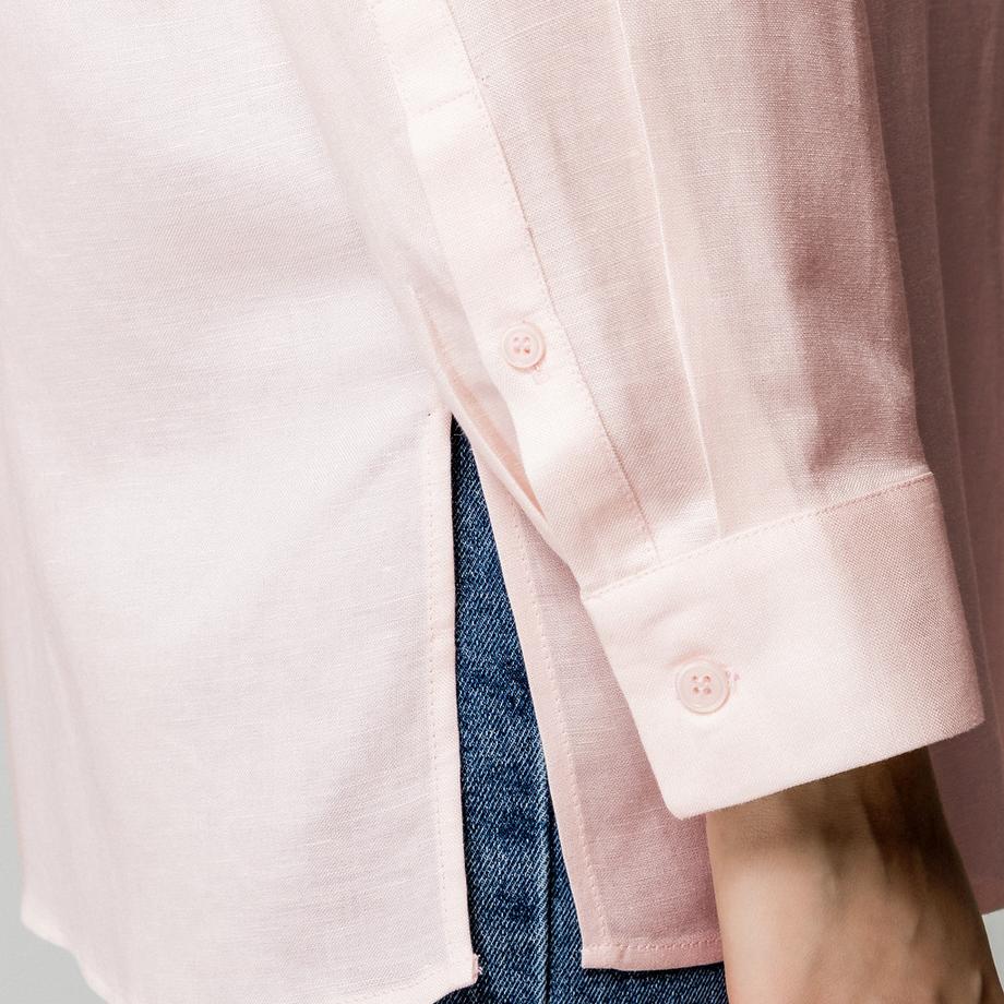 Manor Woman Chemisier à manches longues avec poche poitrine  