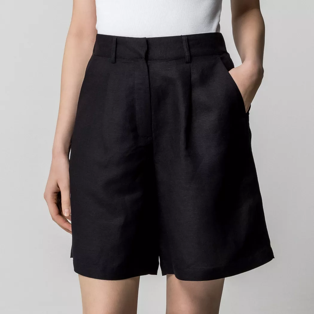 Manor Woman - Shorts, für Damen, Black, Größe 44