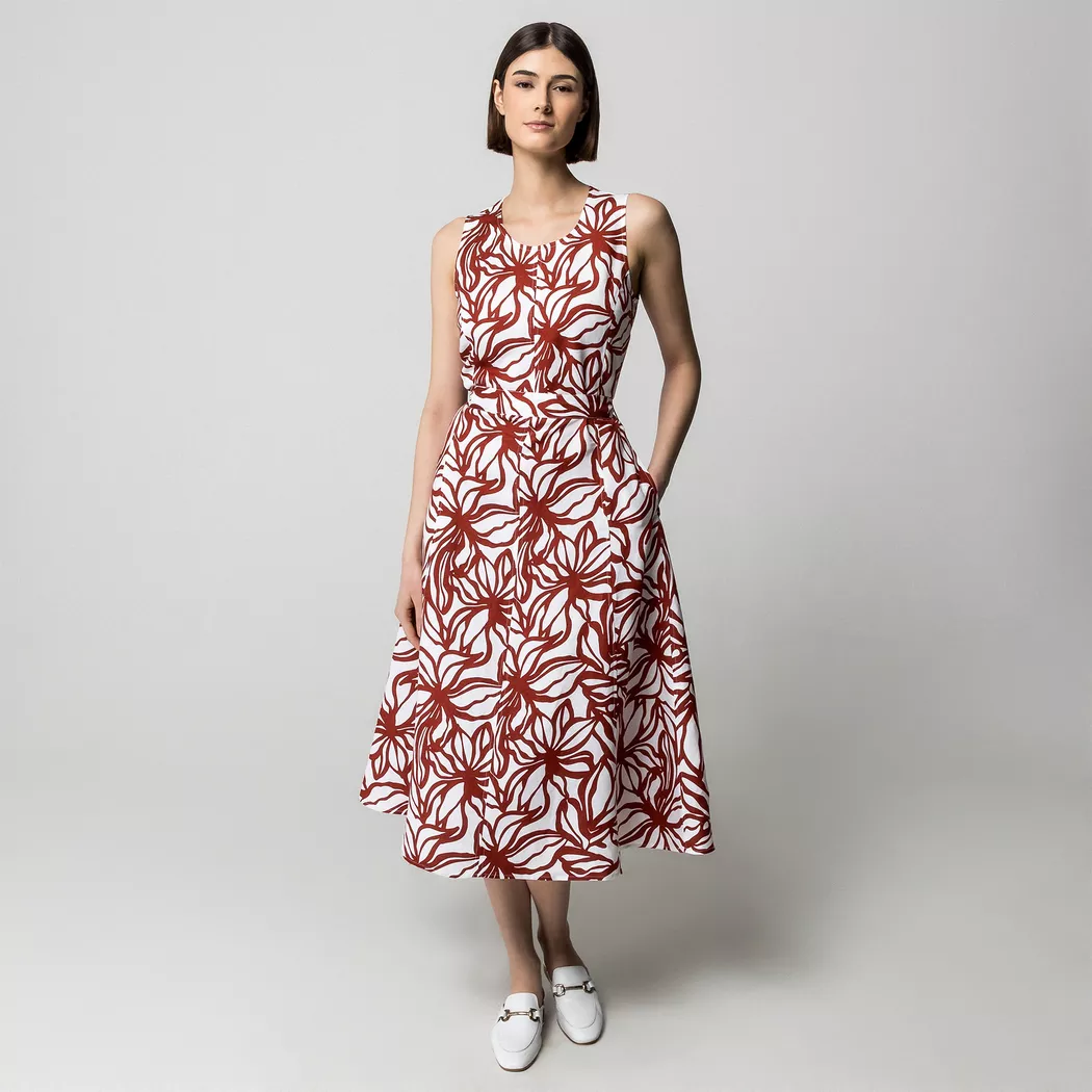 Manor Woman - Kleid, für Damen, Bordeaux, Größe 42 2