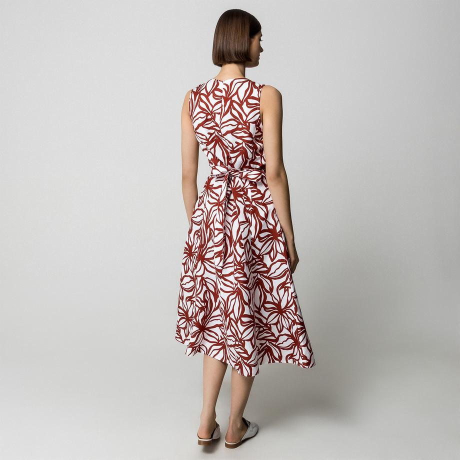 Manor Woman Abito Midi Senza Maniche Stampa Floreale  